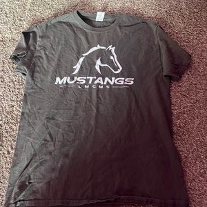 medium gray design shirt